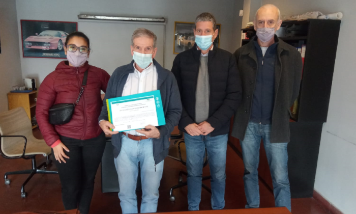 F. Varela: La Comuna entregó el certificado de aptitud ambiental a una pyme